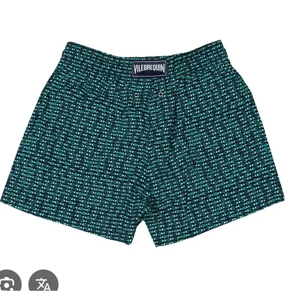 Vilebrequin Geometric Blue Swim Trunks - Picture 5 of 5